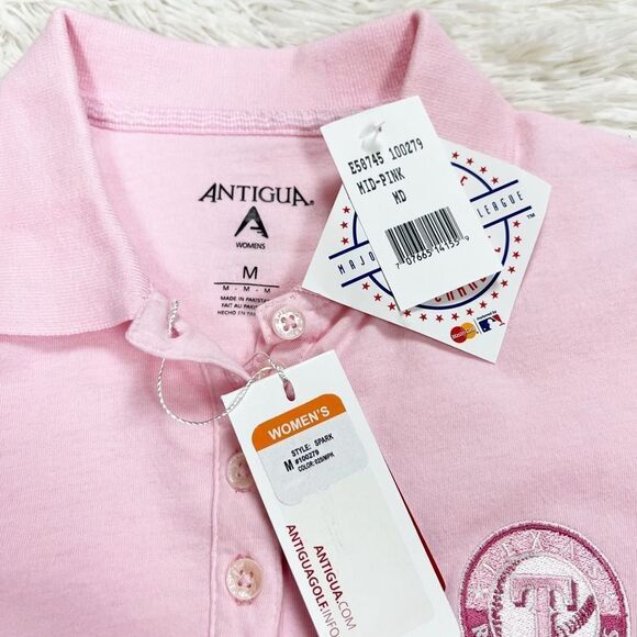 Antigua Women’s MLB Texas Rangers Polo Medium - Picture 5 of 6